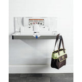 Horizontal Surface Mount Frameless Stainless Steel Baby Changing Station - Super Arbor