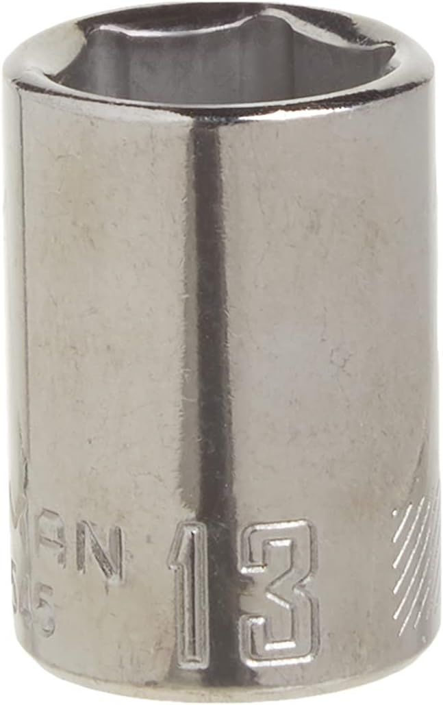 Craftsman 13mm Metric 6-Point Shallow Socket, 3/8-inch Drive