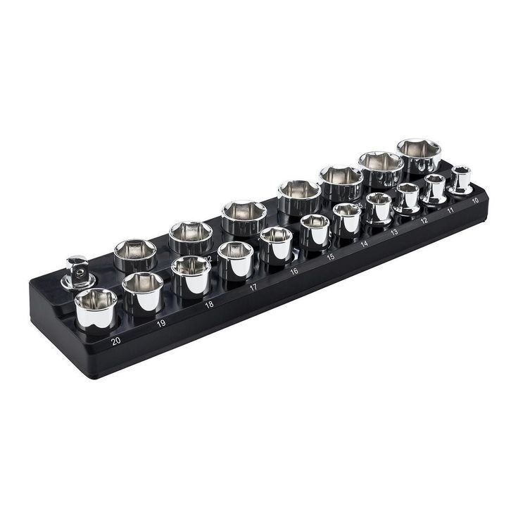 U.S. GENERAL 1/2 in. Drive Metric Magnetic Socket Holder