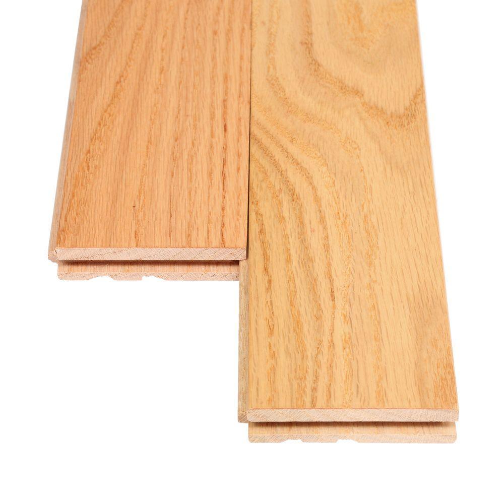 Bruce American Originals Natural Red Oak 3/4 in. T x 3-1/4 in. W x Varying L Solid Hardwood Flooring (22 sq. ft. /case) - Super Arbor