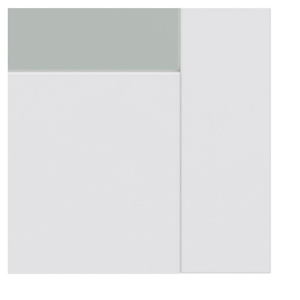32 in. x 80 in. MODA Primed PMT1011 Solid Core Wood Interior Door Slab w/Translucent Glass - Super Arbor