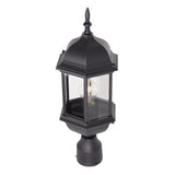 Erving Collection Outdoor Black Post Lantern