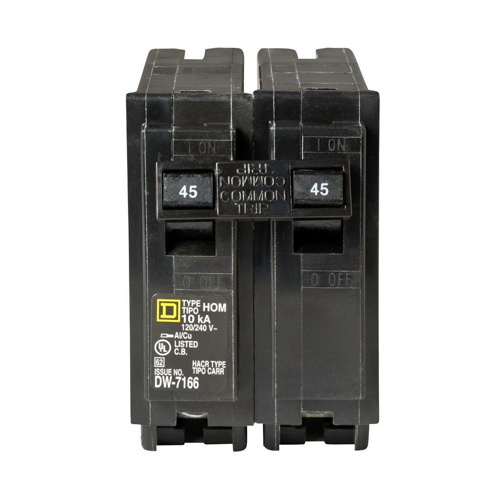 Homeline 50 Amp 2-Pole Circuit Breaker