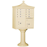 Regency Decorative 12-Compartment Post-Mount Cluster Box Unit - Super Arbor