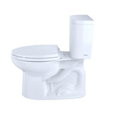 Entrada 2-Piece 1.28 GPF Single Flush Elongated Toilet in Cotton White - Super Arbor
