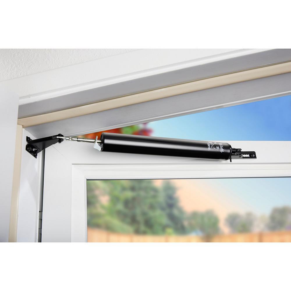 Heavy-Duty Black Pneumatic Door Closer - Super Arbor