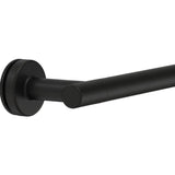 Lyndall 60 in. x 59-1/4 in. Frameless Mod Soft-Close Sliding Bathtub Door in Matte Black with 1/4 in. (6 mm) Clear Glass - Super Arbor