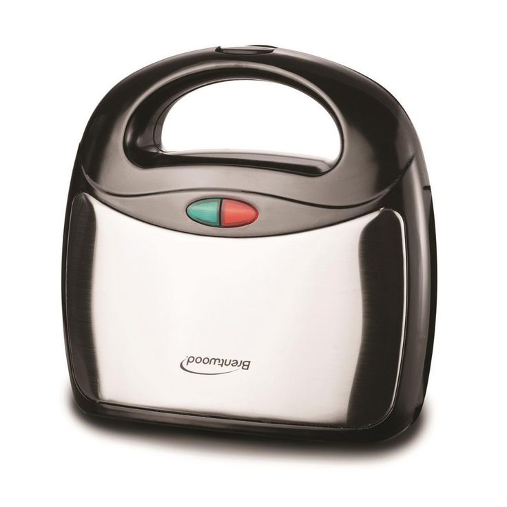 750 W Dual Black Nonstick Waffle Maker