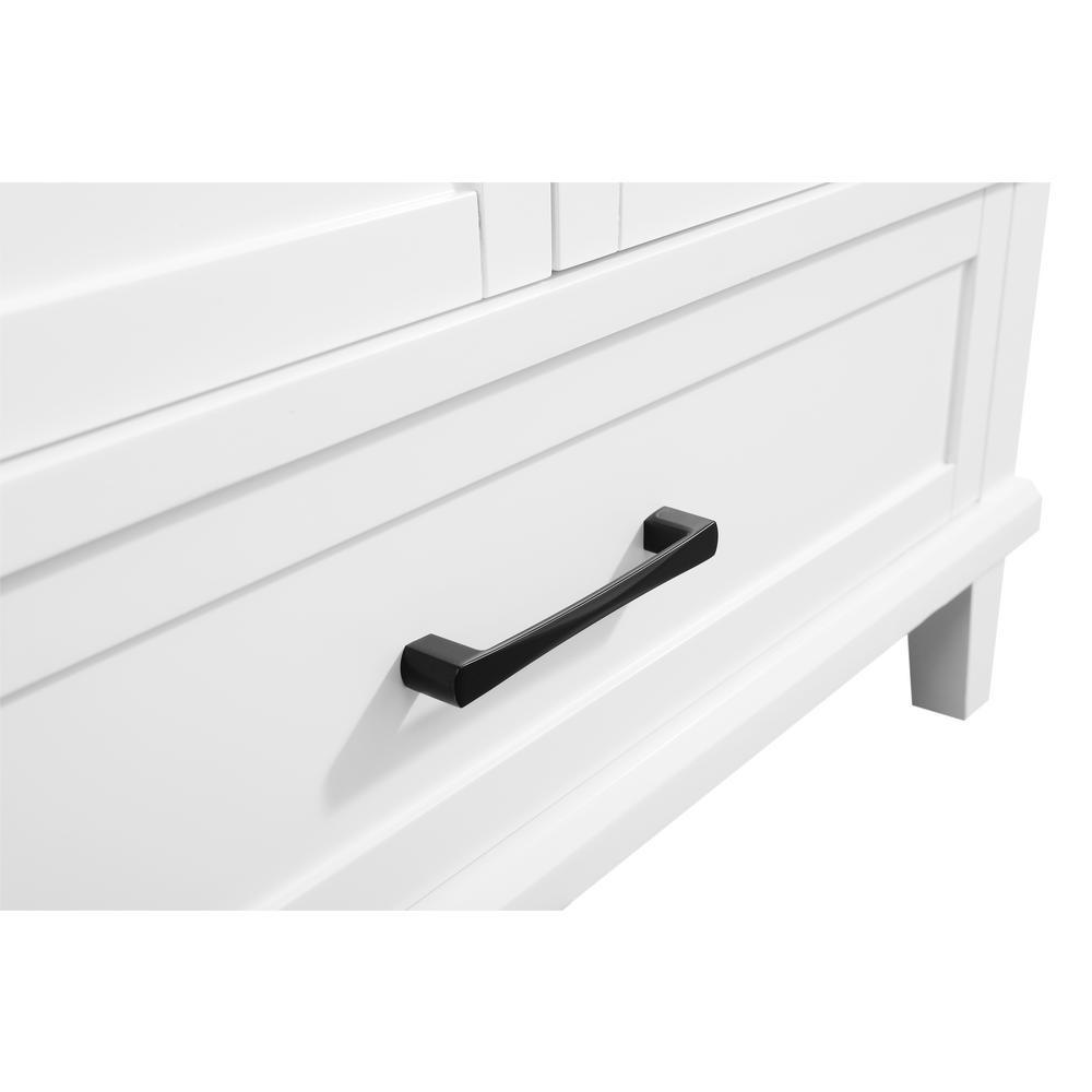 Merryfield 31 in. W x 22 in. D Bath Vanity in White with Marble Vanity Top in Carrara White with White Basin - Super Arbor