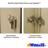 Deposit Vault Curbside Mail and Package Delivery in Gray - Super Arbor
