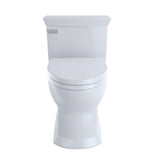 Eco Soiree 1-Piece 1.28 GPF Single Flush Elongated Skirted Toilet with CeFiONtect in Sedona Beige - Super Arbor