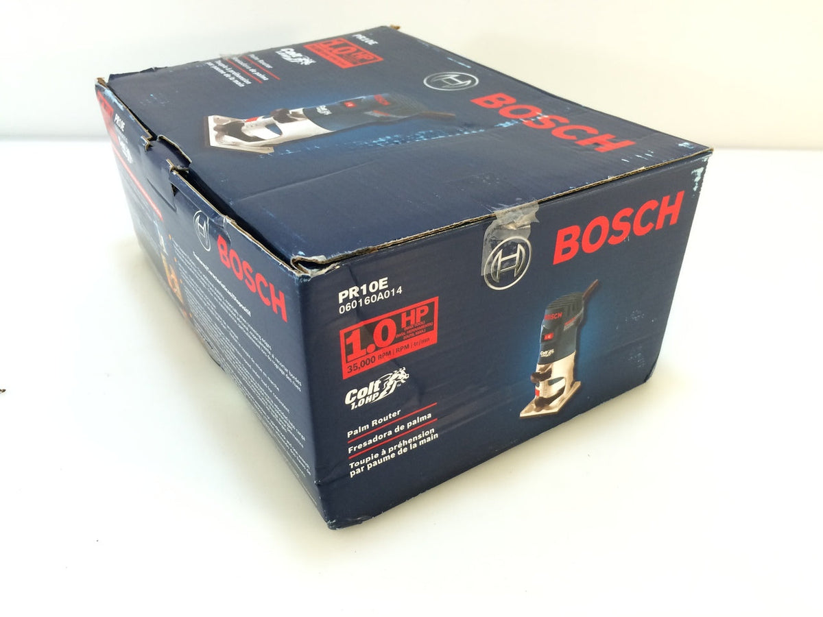 Bosch PR10E 5.9 Amp Corded 1-5/16 in. 1 HP Single-Speed Colt Palm Router