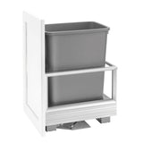 Rev-A-Shelf 35-Quart Plastic Soft Close Pull Out Trash Can