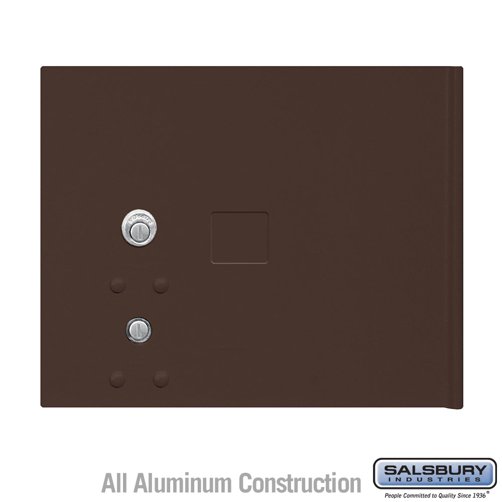 Replacement Parcel Locker Door and Tenant Lock for Cluster Box Unit - Small Parcel Locker - Bronze