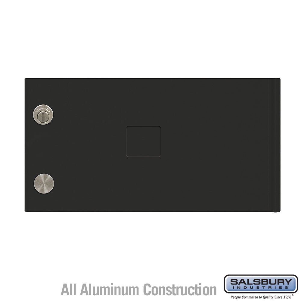 Replacement Door and Lock for Cluster Box Unit with 3 Keys - Black