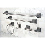 Monarch 5-Piece Bathroom Accessory Set in Brushed Nickel - Super Arbor