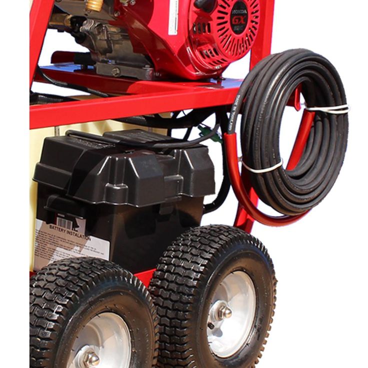 Pressure-Pro Dirt Laser 4000 PSI 3.5 GPM Hot Water Gas Pressure Washer with Honda GX390 Engine