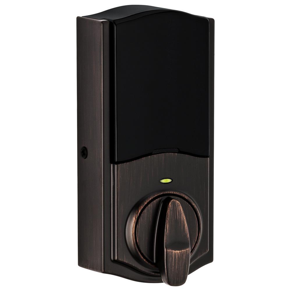 Z-Wave SmartCode 888 Venetian Bronze Single Cylinder Electronic Deadbolt Featuring SmartKey Security - Super Arbor