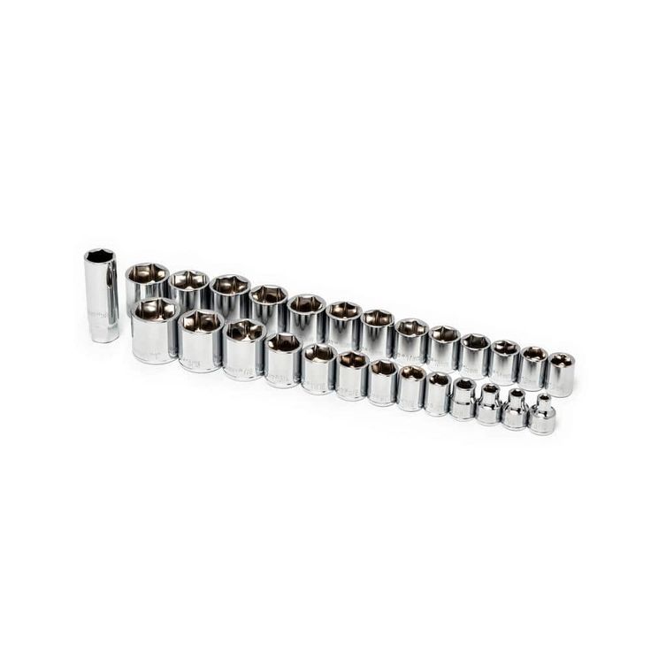 Crescent 1/4 in. and 3/8 in. Drive 6-Point Standard SAE/Metric Mechanics Tool Set with Case (150-Piece)