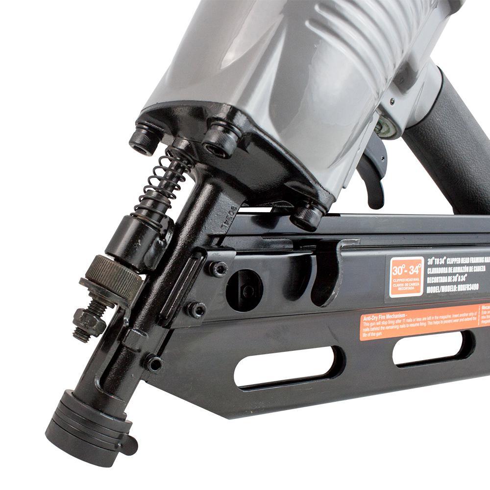 34¬∞ Corded Pneumatic Clipped Head Framing Nailer - Super Arbor