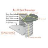 Light Grey Vent Unit - Super Arbor