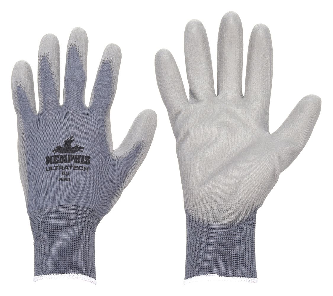 MCR SAFETY UltraTech 9696 Polyurethane Coated General Purpose Gloves - XL