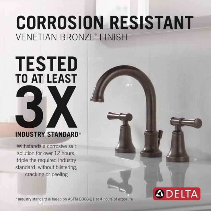 Chamberlain 8 in. Widespread 2-Handle Bathroom Faucet in Venetian Bronze
