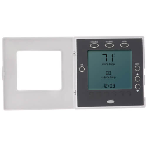 Carrier 33CS2PP2S-03 thermostat - detail view (Voltage: Low voltage; Application: Multi-Stage (Heat/Cool))