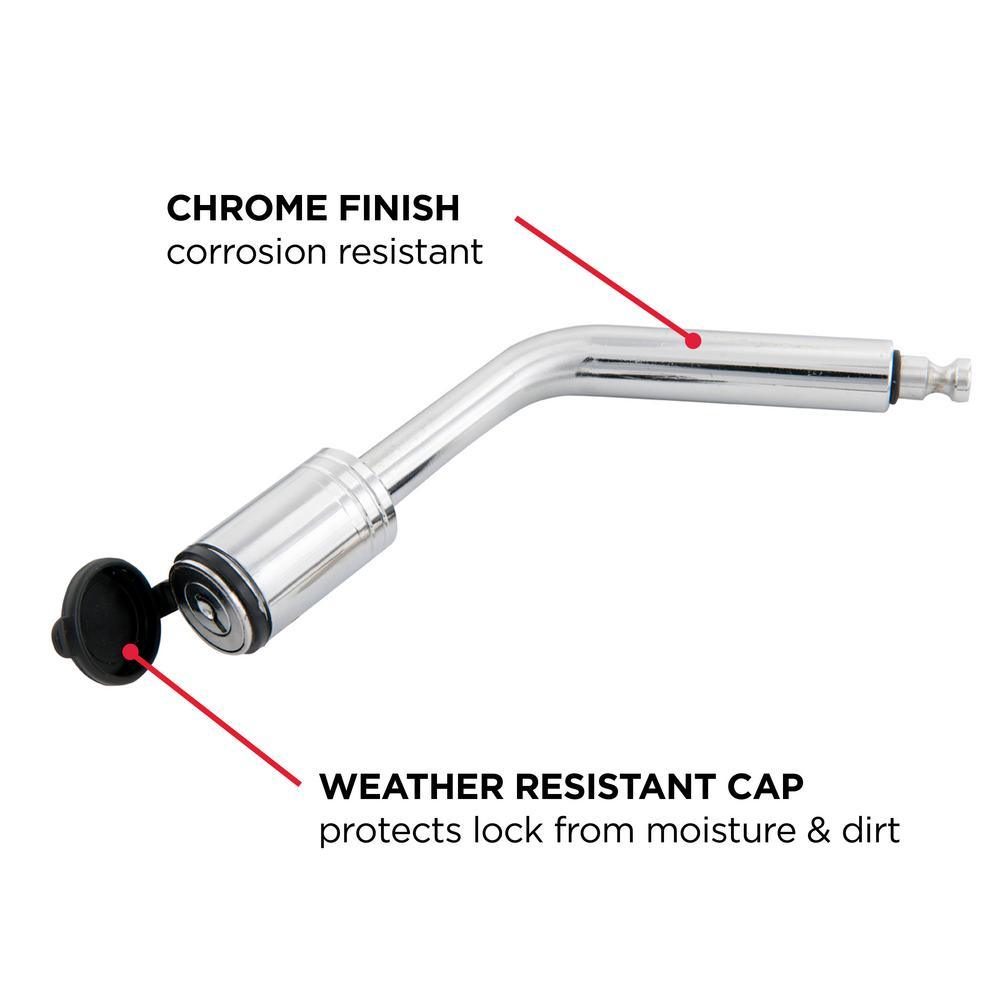 TowSmart Locking Boomerang Hitch Pin - Super Arbor