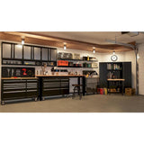 15-Compartment Interlocking Small Parts Organizer in Black (2-Pack) - Super Arbor