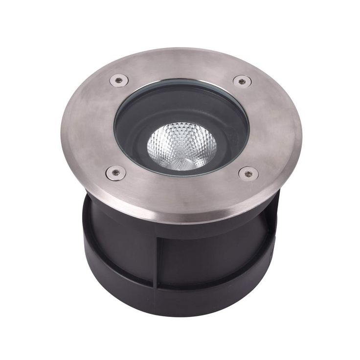 5-Watt Stainless Steel Outdoor Integrated LED 3000K In-Ground Landscape Path Light