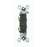 15 Amp Single-Pole Toggle Switch, Light Almond (10-Pack) - Super Arbor