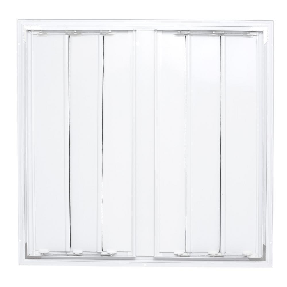 Replacement Shutter for 24 in. Direct Drive Whole House Fan - Super Arbor