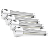 1 ft. 13.5W Vertical Mount White Full Spectrum LED Non-Dimmable Indoor Linkable Plant Grow Light Strip Daylight (4-Pack)