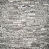 MSI Eclipse Interlocking 12 in. x 12 in. x 8 mm Matte Metal Stone Mesh-Mounted Mosaic Wall Tile (10 sq. ft. / case)