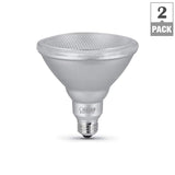 Feit Electric 90-Watt Equivalent PAR38 Dimmable CEC Title 20 LED ENERGY STAR 90+ CRI Flood Light Bulb Daylight (2-Pack)