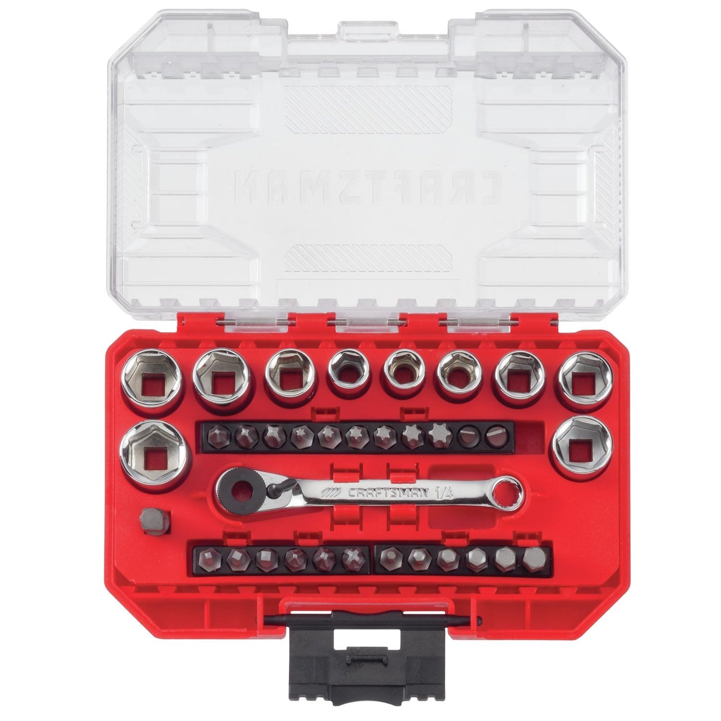 Craftsman Metric and SAE Ratcheting Bit Driver Set, 35 pc