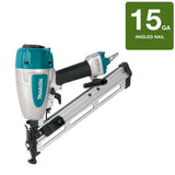 Pneumatic 15-Gauge, 2-1/2 in. Angled Finish Nailer - Super Arbor