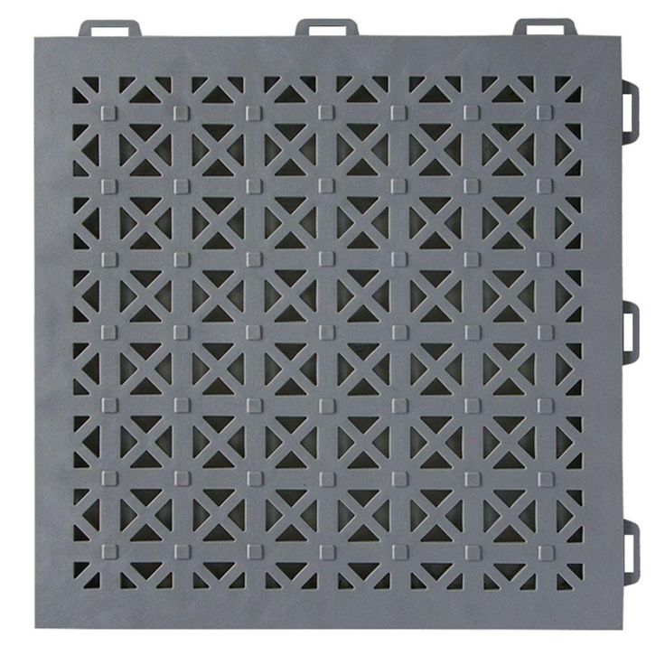 Greatmats StayLock Perforated Blue 12 in. x 12 in. x 0.56 in. PVC Plastic Interlocking Outdoor Floor Tile (Case of 26)