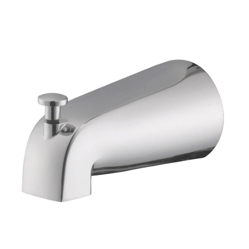 Millbridge 2-Handle 1-Spray Tub and Shower Faucet in Polished Chrome (Valve Included) - Super Arbor