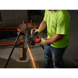 M18 FUEL 18-Volt Lithium-Ion Brushless 4-1/2 in. /5 in. Grinder, Slide Switch Lock-On Kit w/ 4-1/2 in. Diamond Blade