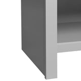 Spa 18-1/2 in. W Bath Vanity in Dove Gray with Cultured Marble Vanity Top in White with White Sink