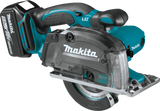 Makita 18V LXT 5-3/8 in. Cordless Metal Cutting Saw Kit (5.0Ah) with Electric Brake and Chip Collector
