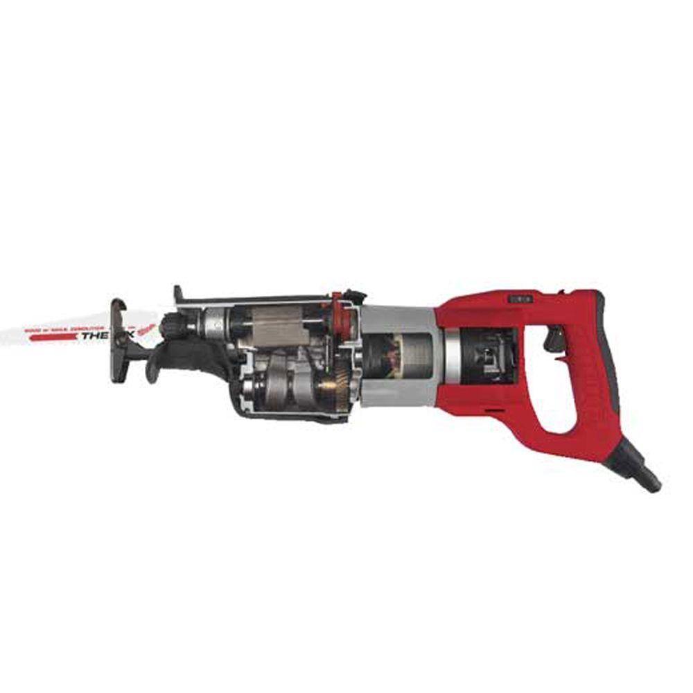 13 Amp Orbital Super Sawzall Kit with Rotating Handle and Hard Case - Super Arbor
