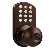 Keyless Satin Nickel Entry Door Knob - Super Arbor