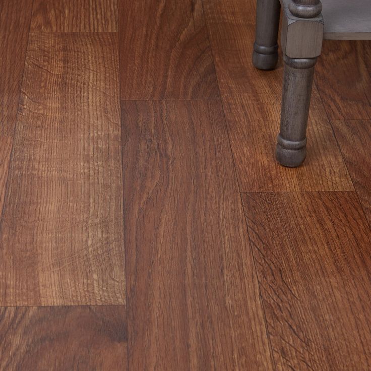 Armstrong Flooring Pickwick Landing I 12-ft W Cut-to-Length Bear Path Oak Dark Brown Wood Look Low-Gloss Finish Sheet Vinyl