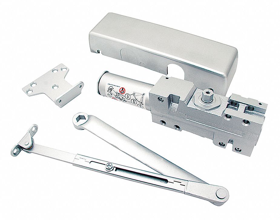 TOWNSTEEL Heavy Duty Aluminum Door Closer, Grade 1 - Parallel/Std Mount