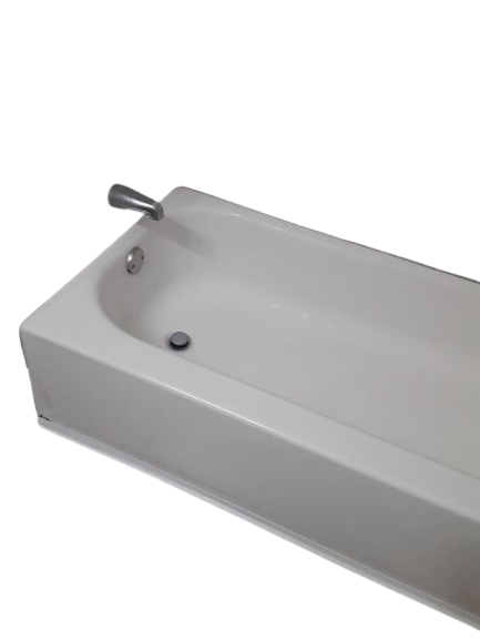 Aloha 60 in. x 30 in. Soaking Bathtub with Left Drain in White