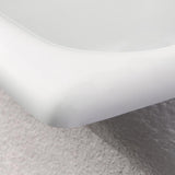 Kensington Drop-In Acrylic 25 in. 3-Hole Single Bowl Utility Sink in White - Super Arbor