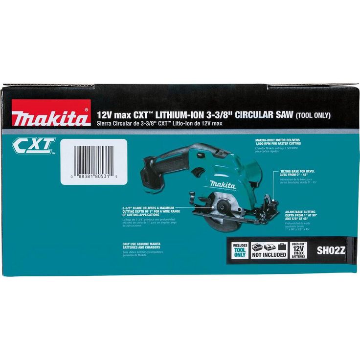 12-Volt MAX CXT Lithium-Ion 3-3/8 in. Cordless Circular Saw (Tool-Only)